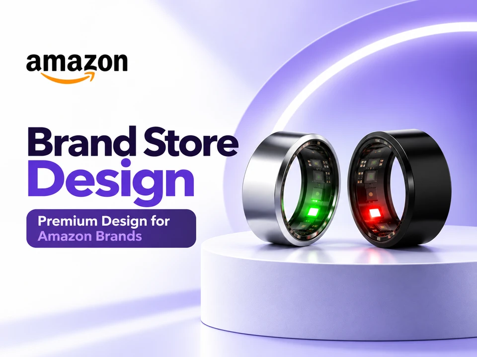 ZivaOne Amazon brand storefront design